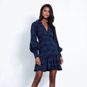 Karina Grimaldi Sophia Jacquard Dress